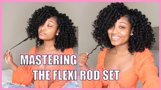 Mastering The Flexi Rod Set  Natural Hair Made Easy  OKae Kaela [upl. by Pelletier86]