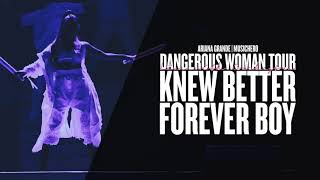 Ariana Grande  Knew BetterForever Boy Dangerous Woman Tour Orchestral Version [upl. by Brewer]