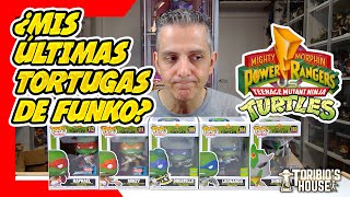 FUNKO EXCLUSIVOS TMNT POWER RANGERS ¿MIS ÚLTIMAS TORTUGAS [upl. by Aisiat]