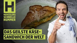 Schnelles Das geilste Käsesandwich der Welt Rezept von Steffen Henssler [upl. by Bevash]