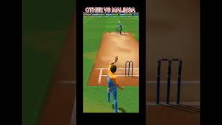 OTHER VS MALINGAMS DHONI VS MALINGA cricket cricketlover viral gaming [upl. by Lyrej]