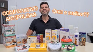 09  ANTIPULGAS PARA CÃES E GATOS  COMPARATIVO [upl. by Annid]