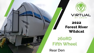 2022 Wildcat 260RD Fifth Wheel WalkThrough [upl. by Eiclud881]