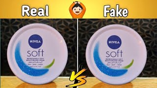 Nivea Soft Cream Real VS Fake [upl. by Scherle]