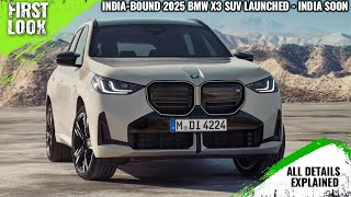 2025 BMW X3 SUV Launched With Hybrid Power And Curved Display  Full Interior Exterior [upl. by Chesna]