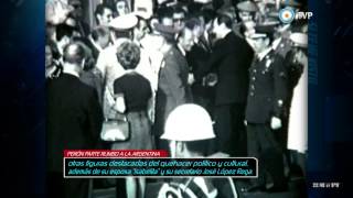 Archivo histórico Perón de España a Argentina 1973 [upl. by Annhej]