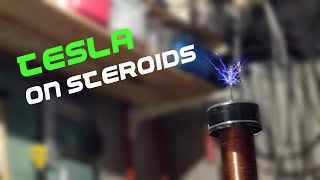 How to make TESLA coil   Kako napraviti TESLIN Transformator [upl. by Aisayt503]