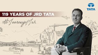 Man Of The People  Celebrating 119 years of JRD Tata  JourneyOfJeh​ [upl. by Edurtreg]