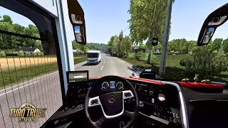 Ets2 bus simulator Mercedes Travego France Discover [upl. by Carmelina]