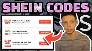 Shein Promo Codes WORTH USING Episode 3  100 Shein Coupon Code 2023 [upl. by Ocnarfnaig]