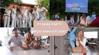 PYJAMA PARTY  MON ANNIVERSAIRE  VLOG CINDY GREDZIAK [upl. by Anotyad]