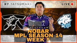 FNOC VS EVOS MPL SEASON 14  TOP UP AMAN TERPERCAYA DI R7STOREID mlbbidcreator [upl. by Hospers]