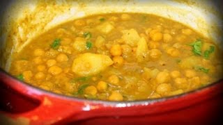 Curry Channa With Potato amp Cookbook Giveaway [upl. by Donegan]