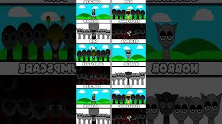 Incredibox Sprunki All Normal Versions Vs roblox Versions sprunki incredibox [upl. by Frey854]