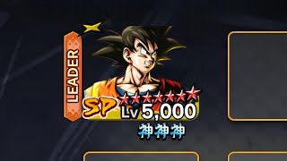 Pre New Goku Buff Saiyan TeamDragon Ball Legends [upl. by Hnacogn]