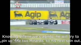 F1 2003  Palik Villeneuves amok run [upl. by Dempsey]