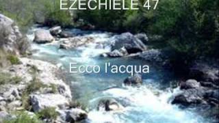 EZECHIELE 47 Ecco lacqua [upl. by Ahsimin166]