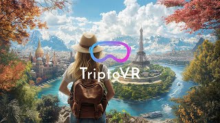 Travel the world in VR with TriptoVR on your Meta Quest 23pro and Pico headset [upl. by Bambie]