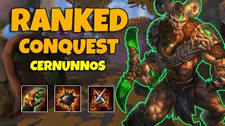 CERNUNNOS ADC  VOLVIÓ LA RACHA DE WINS  TottiGR  SMITE RANKED CONQUEST SEASON 10 [upl. by Chud]