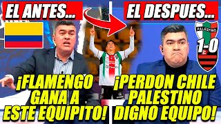 COLOMBIANOS MENOSPRECIARON A PALESTINO vs FLAMENGO PERO LES CALLARON LA BOCA ¡PALESTINO GANÓ [upl. by Ettelrats525]