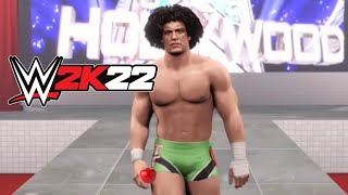 WWE 2K22  Carlito Entrance Signature amp Finisher [upl. by Norina861]