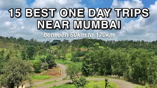 15 BEST One Day Trips from MUMBAI distance places to see hotels best time to visit  Lockdown [upl. by Oelc]