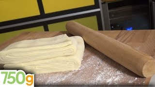 Recette du Pâte feuilletée maison Express  750g [upl. by Adi]