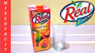 Dabur Real Mixed Fruit Juice डाबर रियल मिक्स्ड फ्रूट जूस ₹99 Unboxing dabur realjuice mixedfruits [upl. by Jolanta]