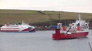 New Pentalina ferry Orkney Isles [upl. by Norward244]