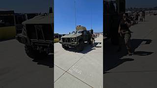 అమెరికా లో Army Vehicle bullet proof JLTV in USA  usa telugu vlogs [upl. by Ehcram671]