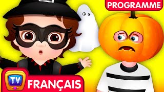 Sauvons les Friandises dHalloween Saving Halloween Treats  ChuChu TV Police Des Oeufs Surprises [upl. by Rosel]