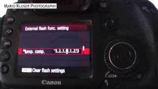 How To Use Flash Exposure Compensation On The Canon EOS 7D And Other Models [upl. by Papp187]