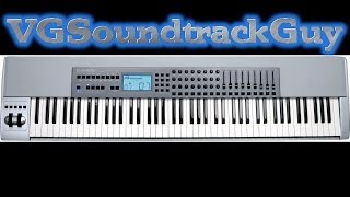 Testing the MAudio Keystation Pro 88 [upl. by Johnath984]