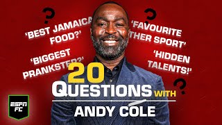 20 questions with Andy Cole ahead of the FA Cup final Fergusons Manchester Utd amp more  ESPN FC [upl. by Yromas828]