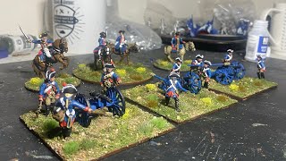 General Update  28mm AWI Hessians Commanders and Guns finished [upl. by Hgeilyak]