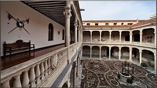 Heráldica de la Monarquía Hispánica en el patio del Palacio Real de Valladolid por Rafael Domínguez [upl. by Suixela]