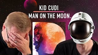 I made my friend listen to Kid Cudi  Man On The Moon Reaction [upl. by Enel525]