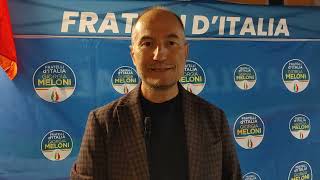 Festa del tesseramento di Fratelli dItalia intervista a Maurizio Pangia [upl. by Lohse]