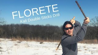 Double Sticks Drill  Florete [upl. by Mireielle]