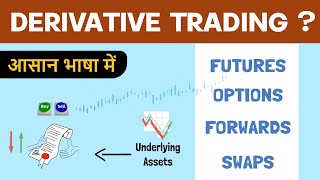 What are Derivatives  Types of Derivative Trading  Hindi [upl. by Aprilette154]