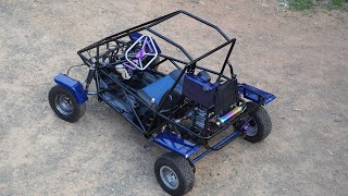 How to build a 175cc Mini Crosskart  DIY Crosskart start to finish [upl. by Aisena]