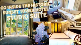 Explore A Sunset Tower Hotel Suite Historic Charm amp Stunning Views HD 4K [upl. by Aseen274]