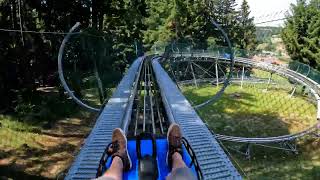 Alpine Coaster St Englmar BayerwaldCoaster Sommerrodelbahn Rodelbahn Bayern Alpine Coaster [upl. by Brina246]