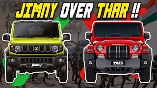 Why Indian Army chose Jimny over Thar for Its Military Operations   Why Army Loves Gypsy [upl. by Mathew]