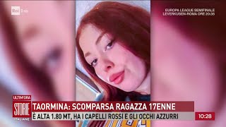 Taormina scomparsa ragazza 17enne  Storie italiane 09052024 [upl. by Ydnam]