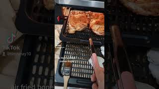 Crispy chicken air fried Panini overload  3D Panini Grill  Baumann Living multi air fryer XR [upl. by Batsheva]