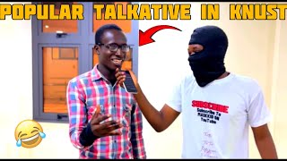 Maskkid Interviews Most Popular Talkative In KNUST  😂😂😂😂 [upl. by Marley]