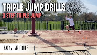 3 Step Triple Jump  Add Distance to Your Triple Jumps With This Easy Drill [upl. by Sellig685]