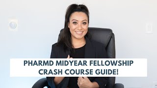 ASHP PharmD Midyear Fellowship Applications Your Crash Course Guide [upl. by Mik282]