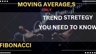 ONLY MOVING AVERAGE TREND STRETEGYYOU NEED TO KNOW HOW FIBONACCI MAGIC WORK [upl. by Inalaehon]